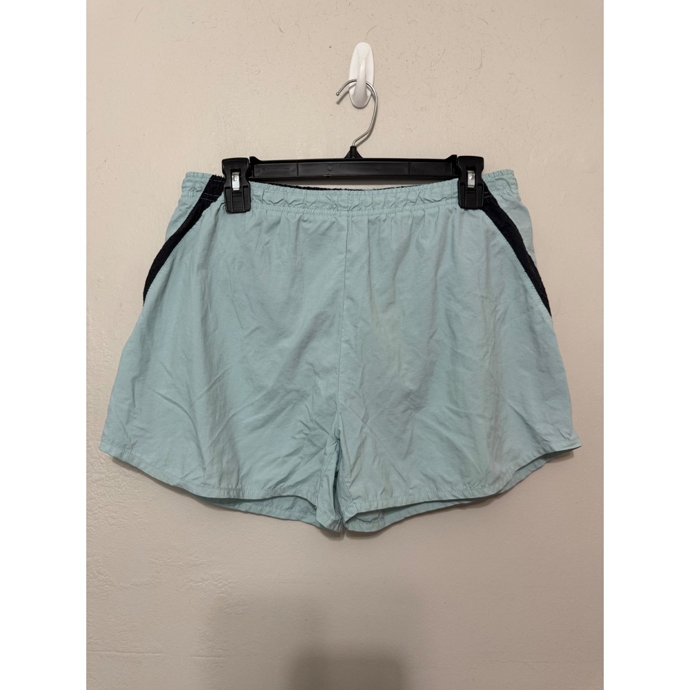 C9 Champion Womens Running Shorts Mint Green Black Mesh Trim Size M